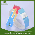 Pulsera de papel personalizado a medida para fiestas y eventos / pulsera tyvek